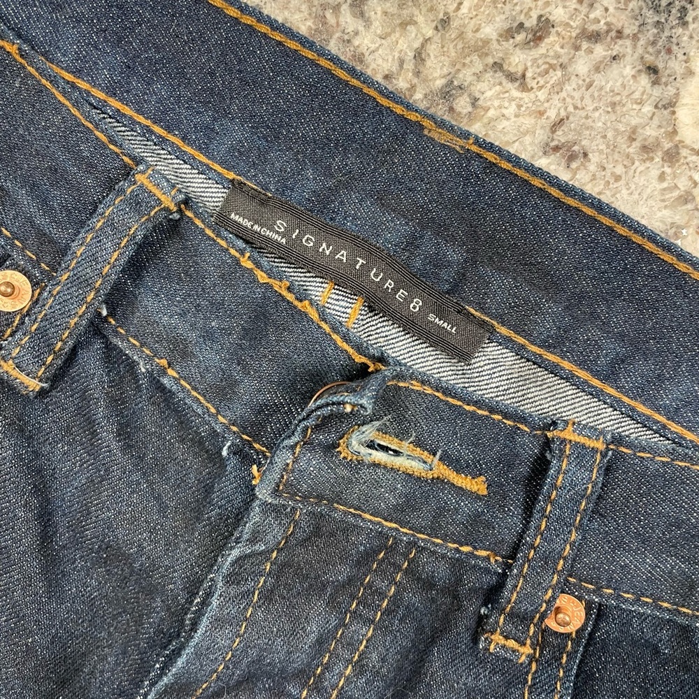 Signature8 High Rise Denim Short - Picture 4 of 4